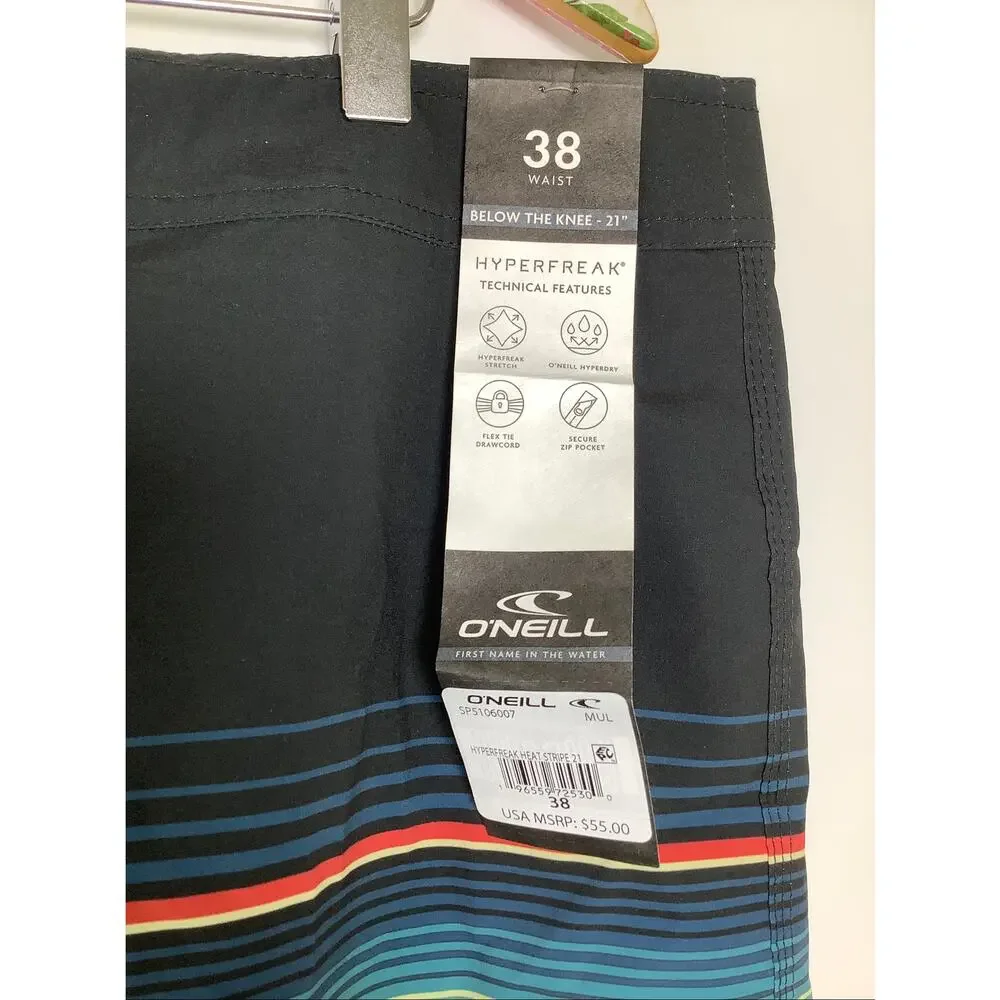 O'Neill Men's 38 Multicolor Hyperfreak Heat Stripe 21